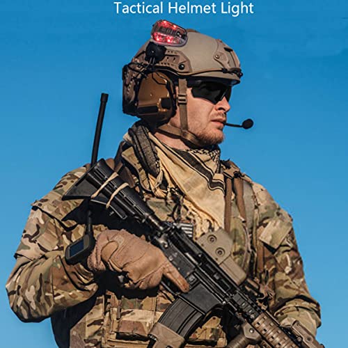 Tactical Helmet Light IR and Visible LED Helmet Strobe I14871