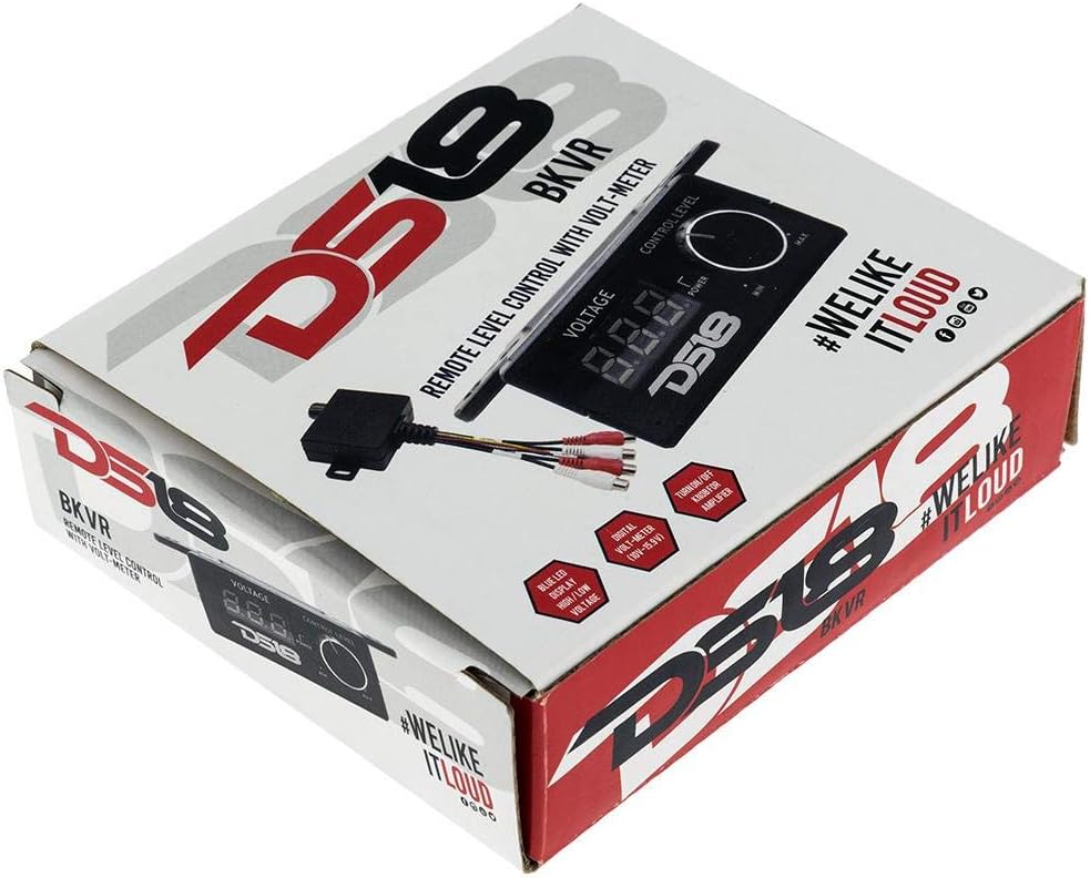 BKVR Remote Level Control with Built-in Volt Meter A485