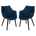 Blue Lounge Chair S2431