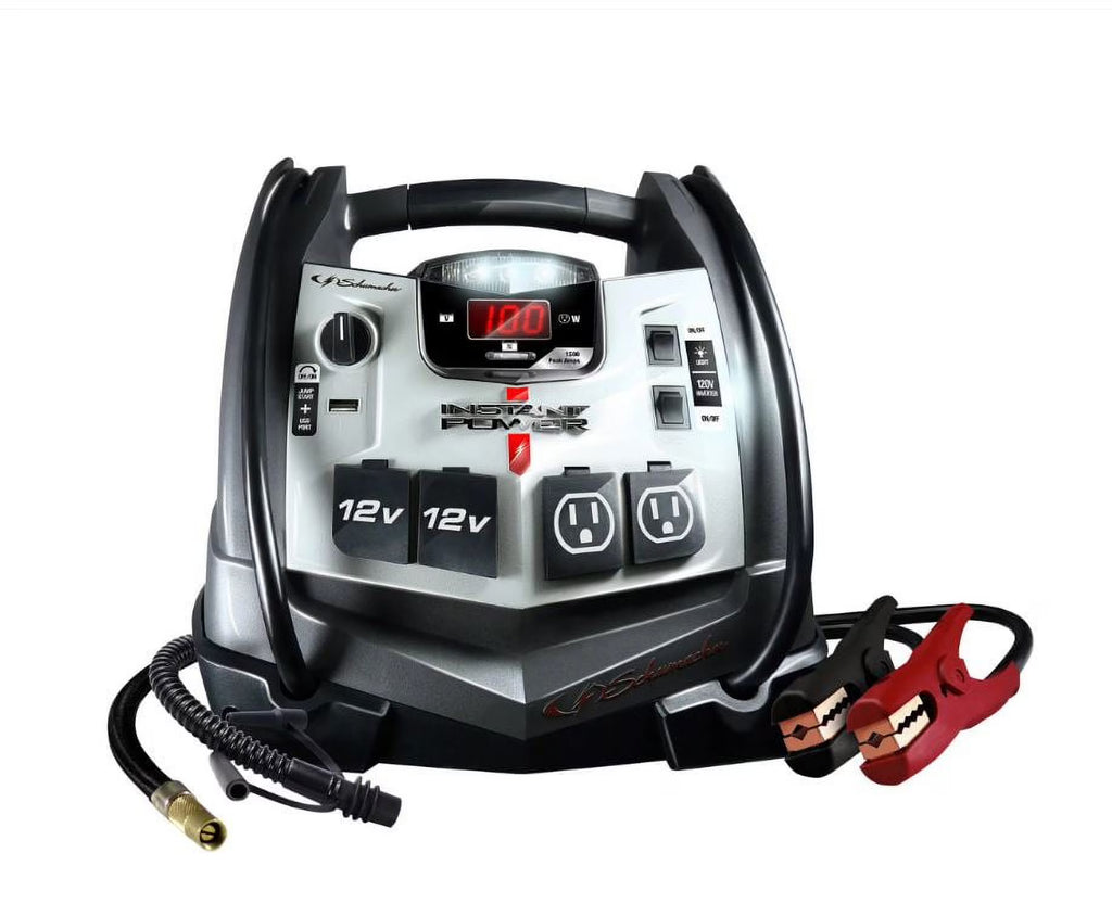 6-in-1 Portable Power Station and 1500 Peak Amp Jump Starter N55762