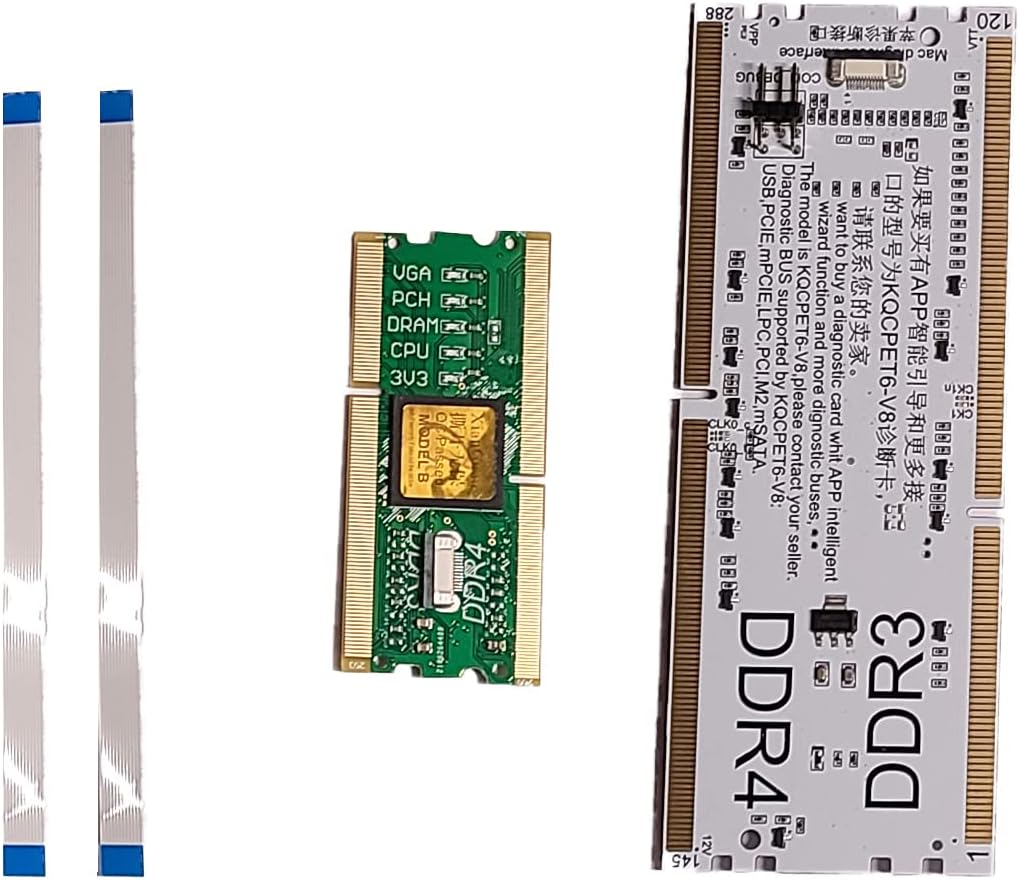 V8 Multifunction Laptop and Desktop PC Post Diagnostic Test Card S180505