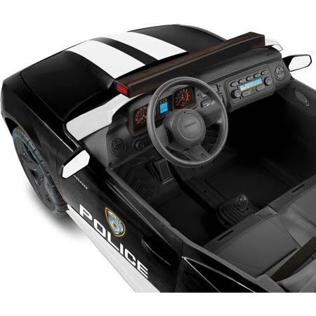 Black 12v Two Seater Ride-On Car K1862