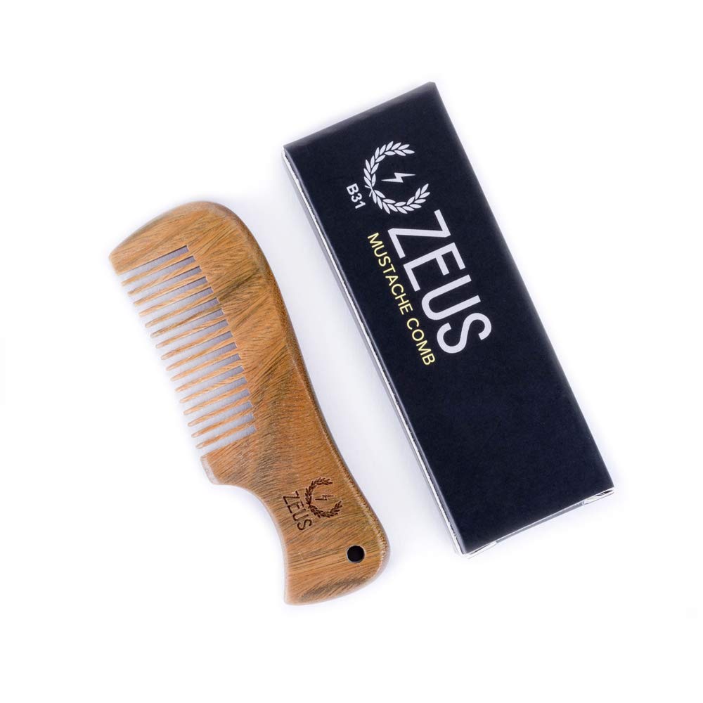 Sandalwood Mustache Comb G4207