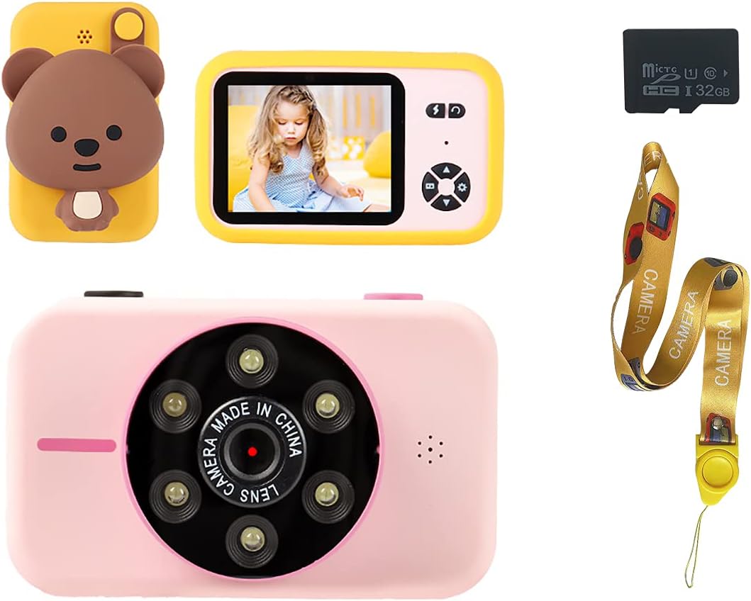 Candy Pink Yellow Beige Camera Y165224
