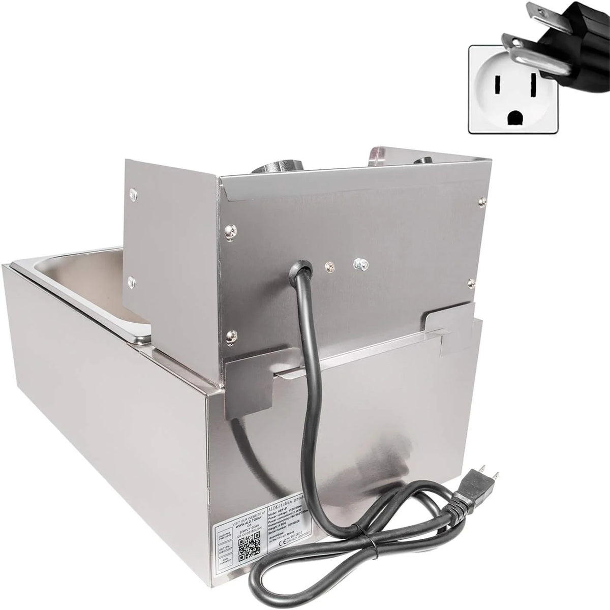 1 & 2 Baskets Deep Fryer K8991