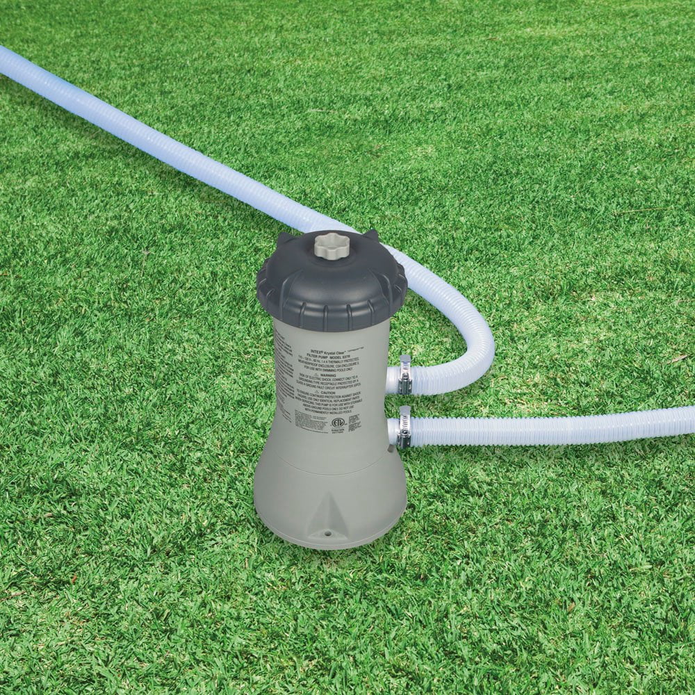 8.5' x 5.3' x 26 Above Ground Swimming Pool & 1000 GPH Pool Pump B8180