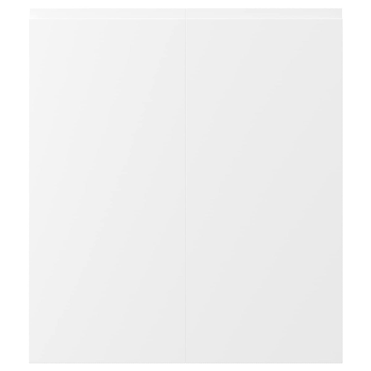 Matt White 2-P Door Corner Base Cabinet Set I5002
