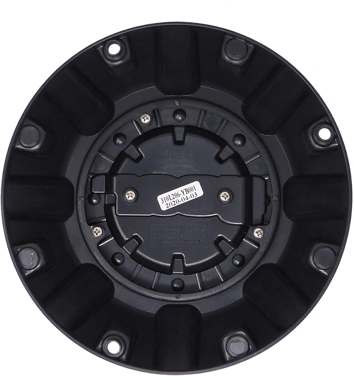 Carbon Black Bolt-On Center Cap Pack of 2 J5748