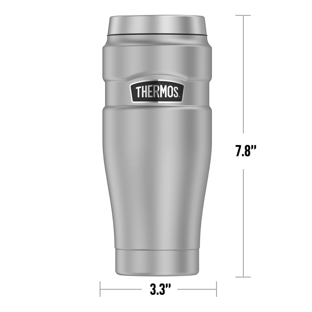 Stainless Steel Travel Tumbler, 16oz F76689