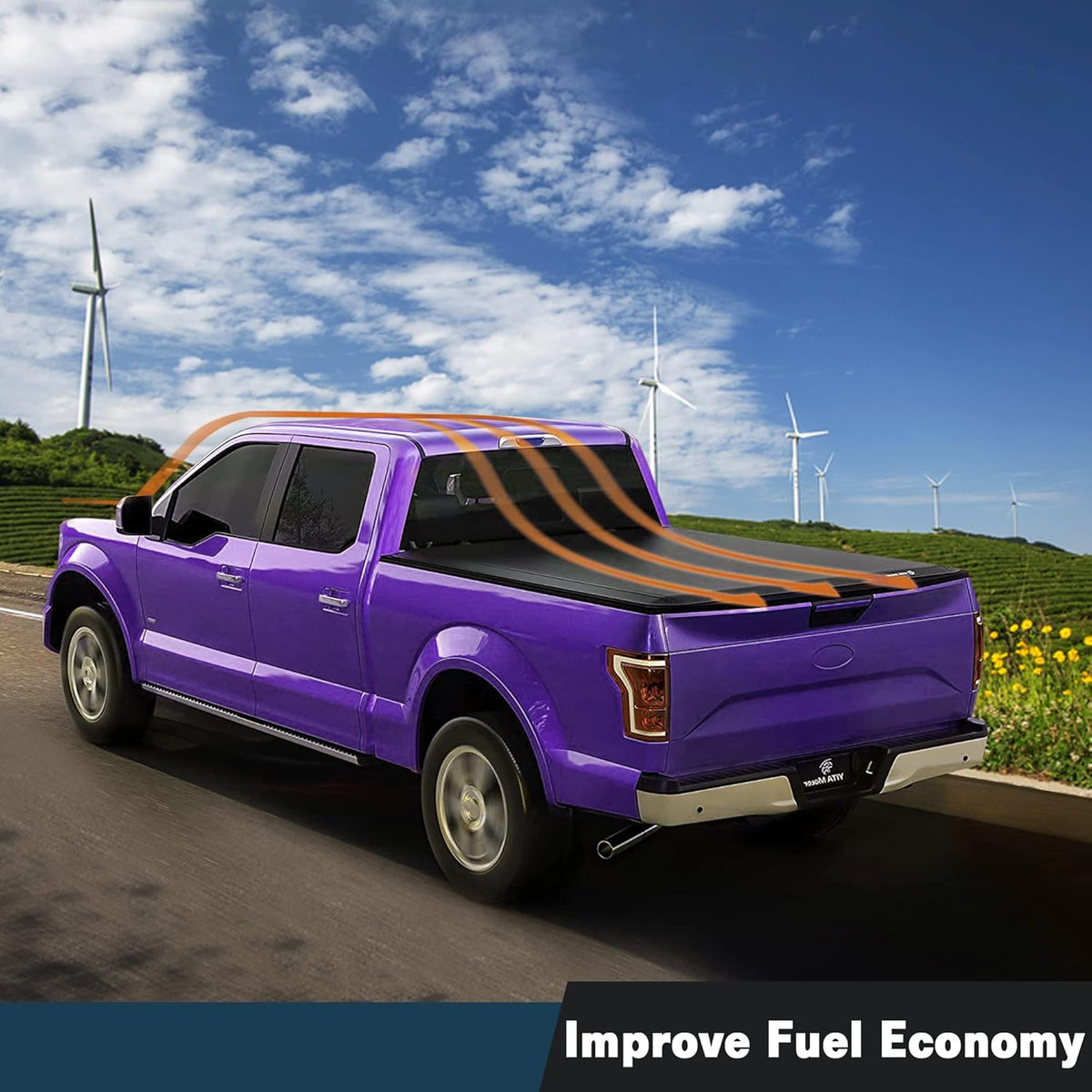 Soft Tri-fold Truck Bed Tonneau Cover R807