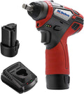 12V Cordless Li-ion 3/8” Impact Wrench Tool Kit with 2 Batteries V409