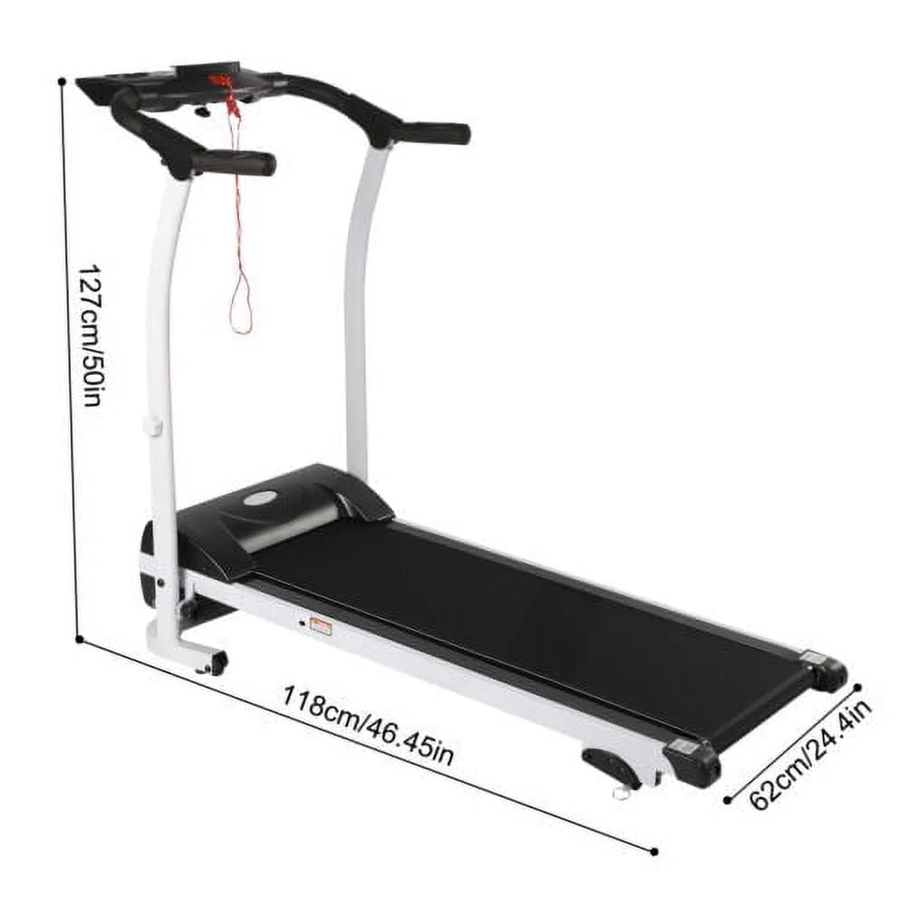 Folding Electric Treadmill 220lbs Capacity T342375