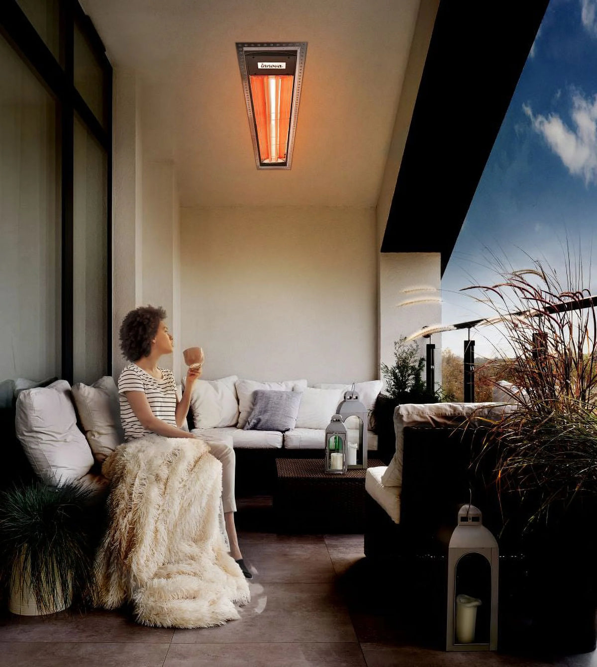 5000 Watt Electric Infrared Heater J79651