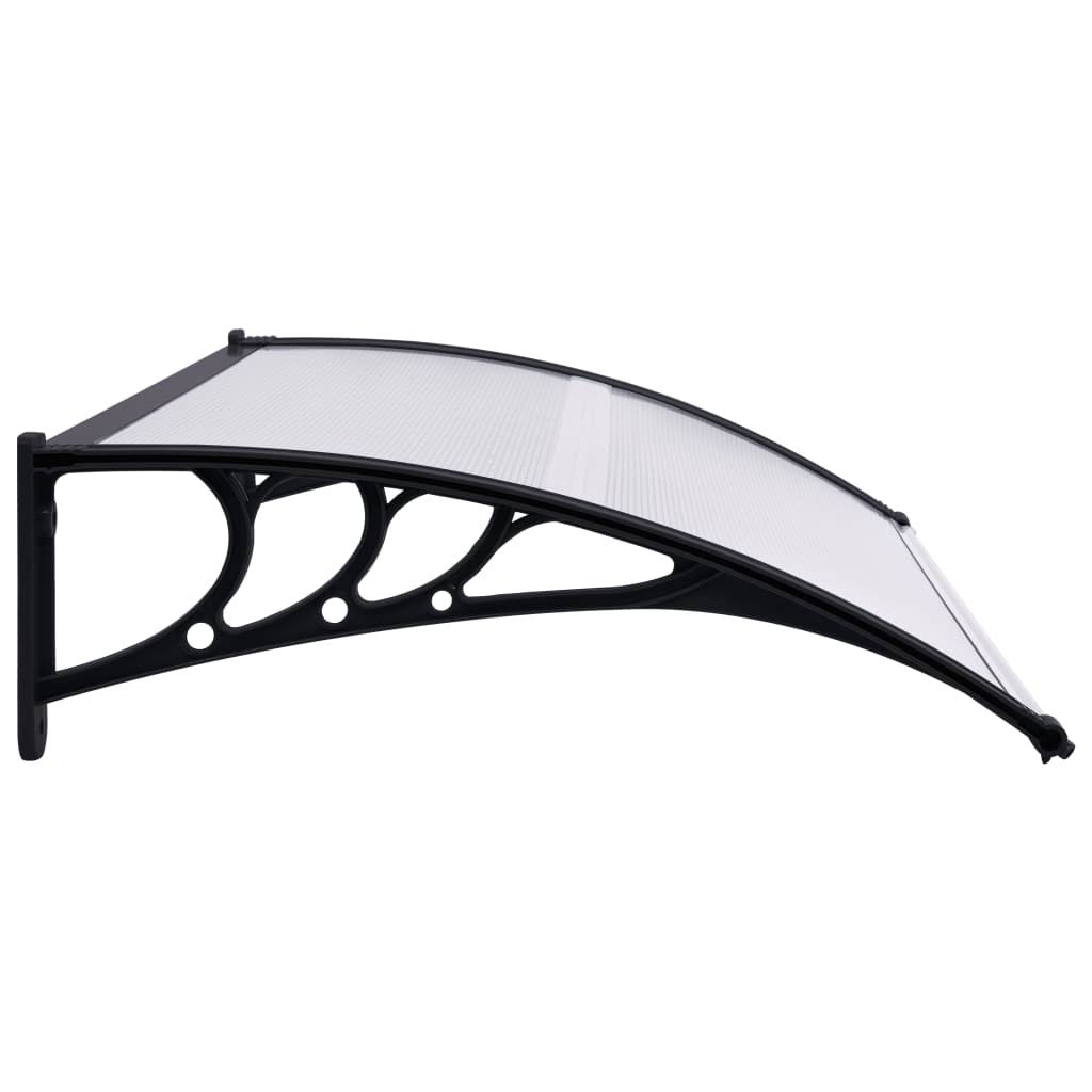 Gray Transparent Door Canopy U4031