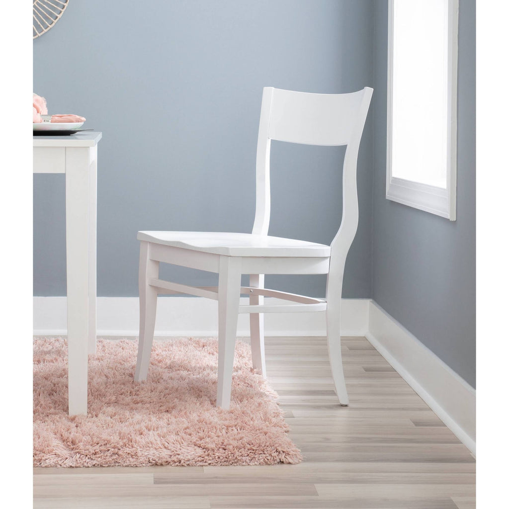 White Side Chairs V433