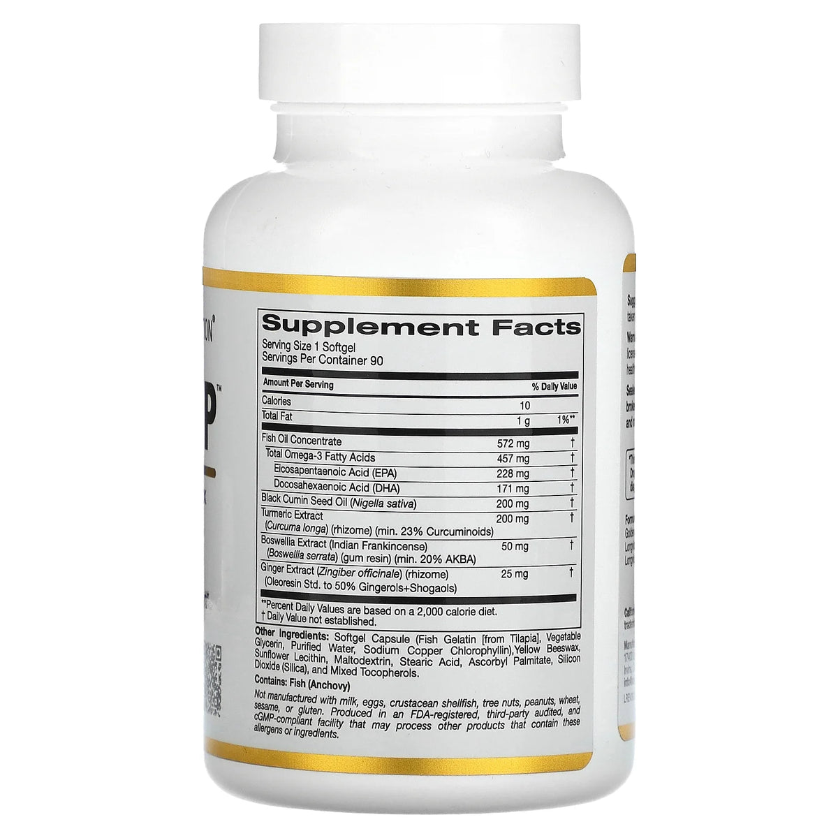 Curcumin UP 90 Fish Gelatin Softgels L986