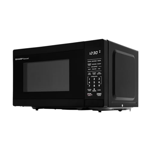 Compact Oven with Removable 10" Carousel Turntable, 700 Watt Countertop Microwave, White I320