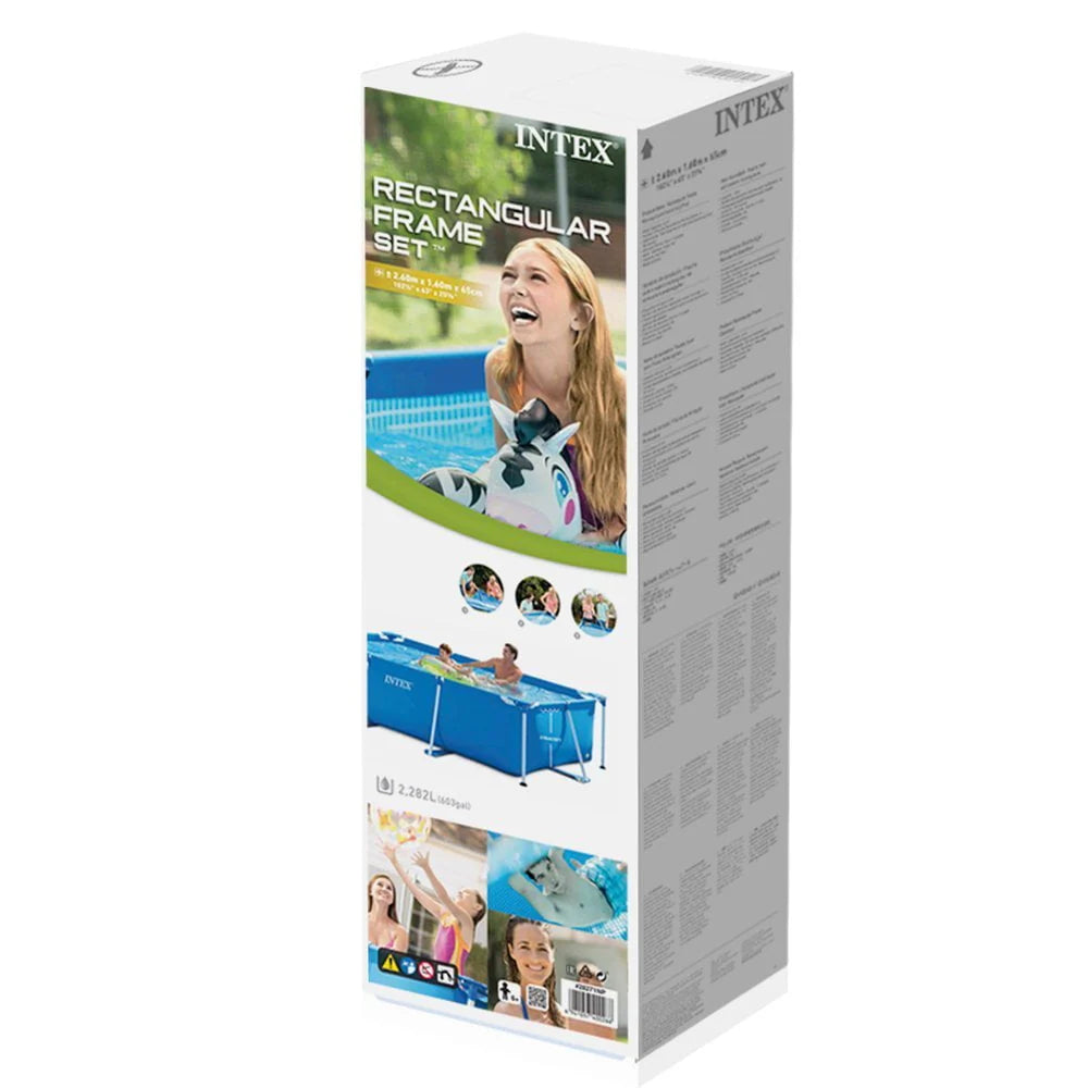 8.5' x 5.3' x 26 Above Ground Swimming Pool & 1000 GPH Pool Pump B8180