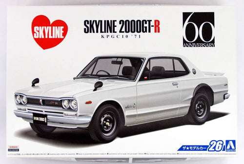 1/24 Nissan Skyline HT2000GT-R 1971 Model Car K991