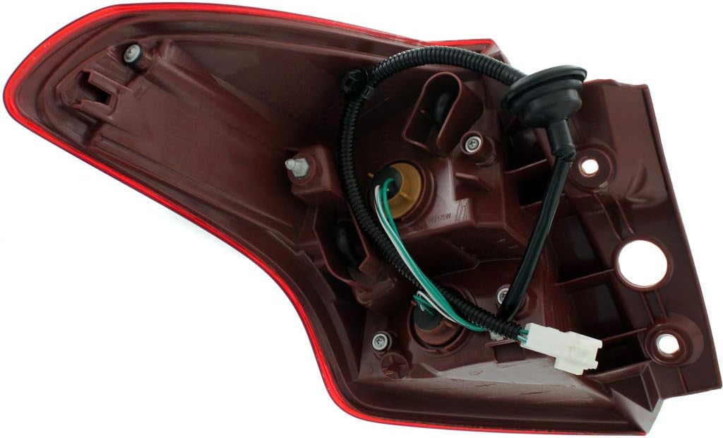 Tail Light Assembly for Toyota RAV4 2013 2014 2015 Passenger Side On Body Pack of 2 Z958766