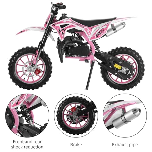Pink 49cc Gas Mini Dirt Bike D31826