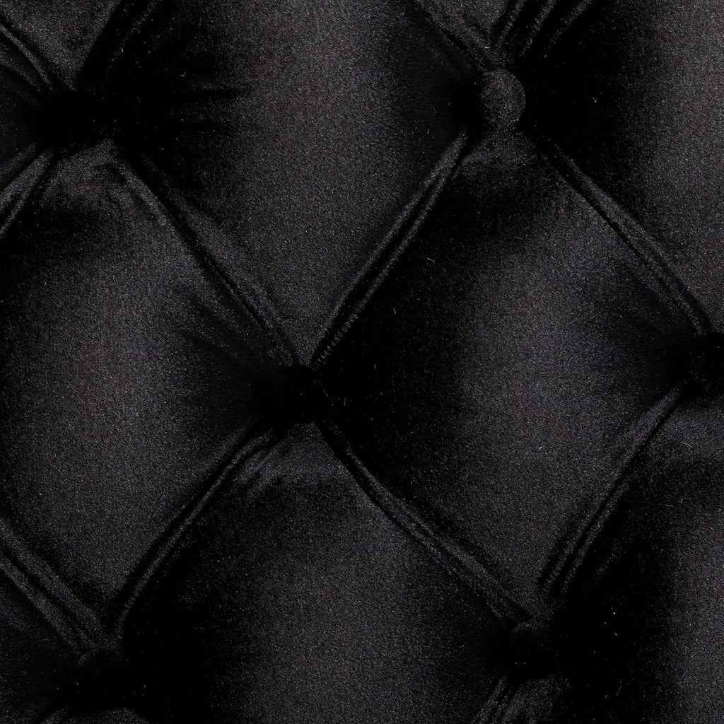 Tufted Velvet Headboard, King / Cal King, Cobalt / Black L999