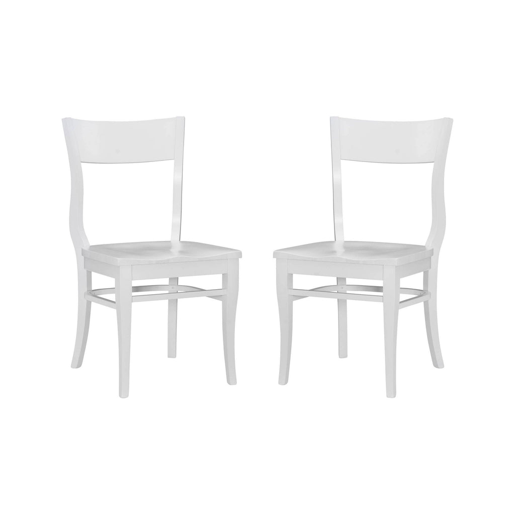 White Side Chairs V433