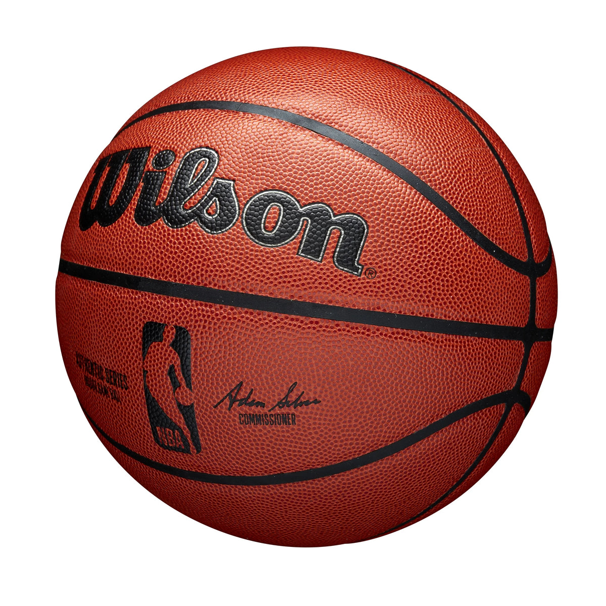 NBA Authentic Indoor Competition Basketball, Brown, 29.5 in. W399545