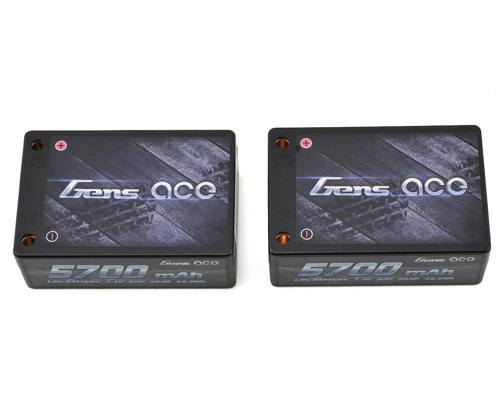 5700mAh 7.4V 50C 2S3P Hardcase Lipo Battery Pack O935881