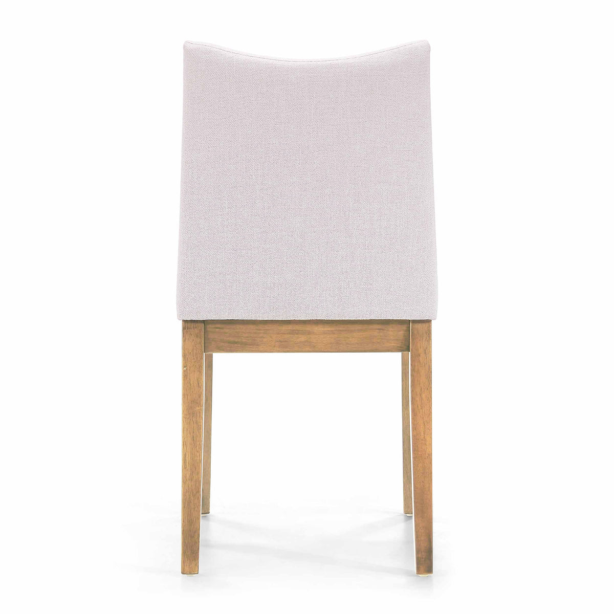 Set of 2 Light Beige Fabric Upholstered Dining Chairs A475919