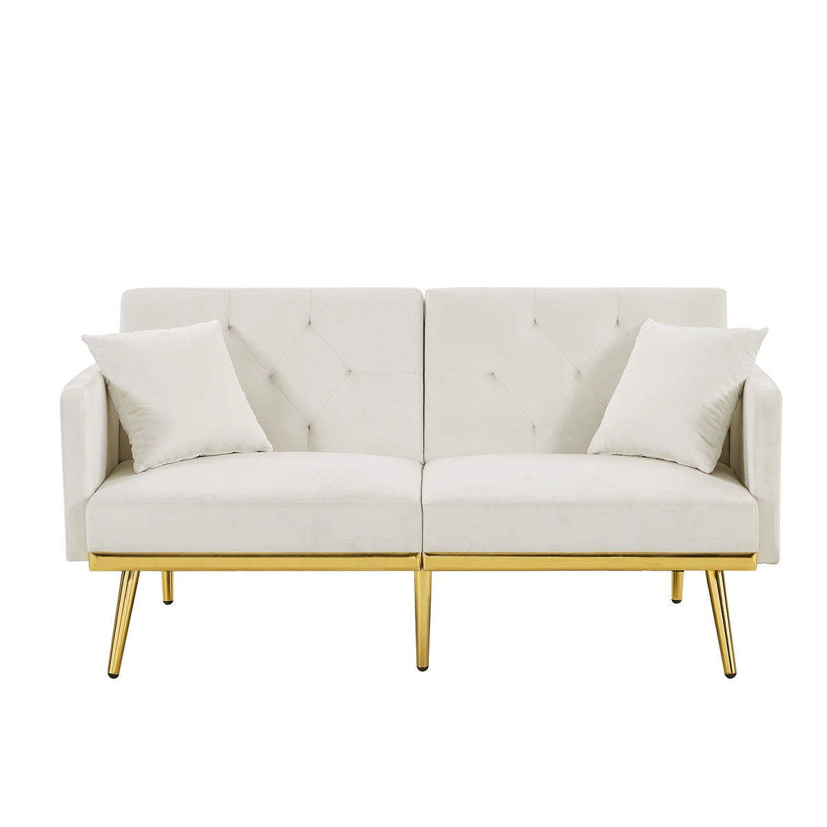 White Sofa Bed F95686