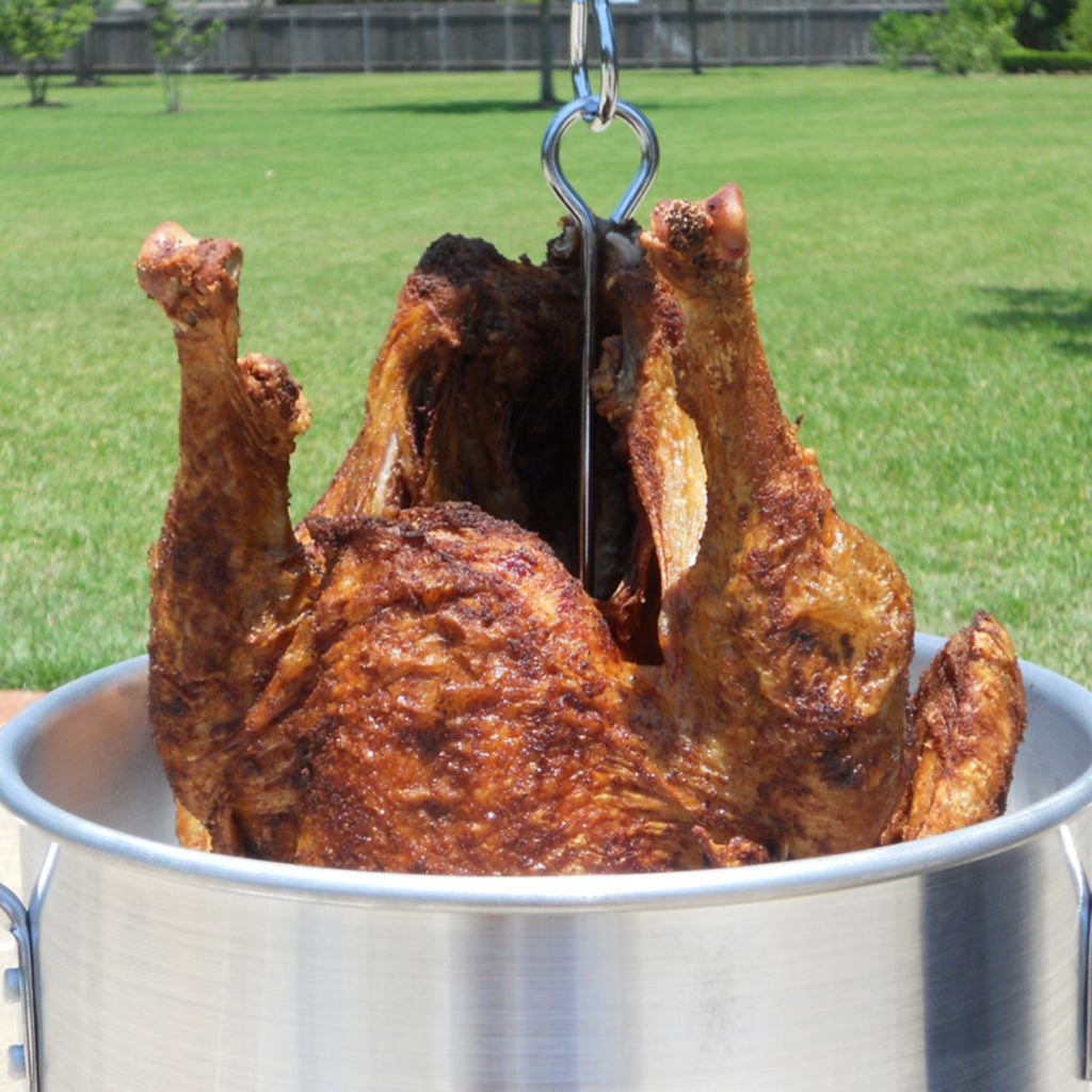 Portable Propane Outdoor Deep Frying Package with 2 Aluminum Pots M99666