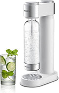 White Stainless Sparkling Water Maker Soda Maker Machine with BPA free PET 1L Carbonating Bottle K8876