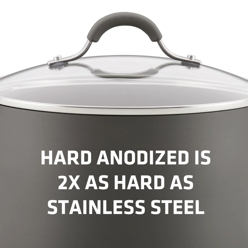 7.5-Quart Hard-Anodized Nonstick Stockpot Q927