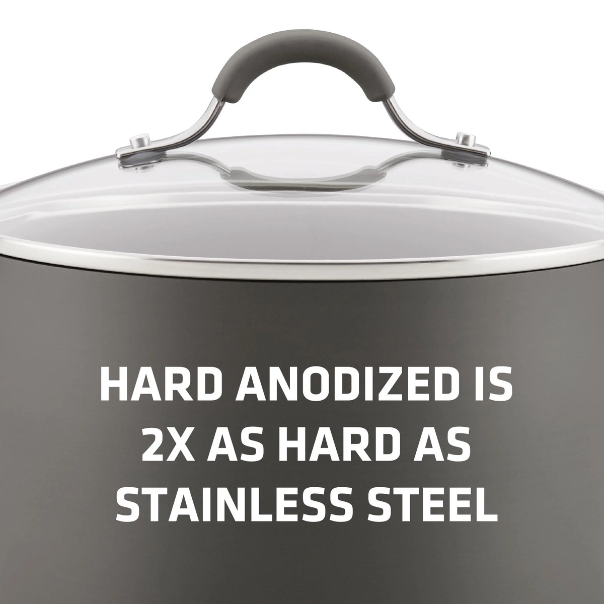 7.5-Quart Hard-Anodized Nonstick Stockpot Q927