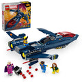 X-Jet Toy Plane Model Building Kit with 4 Minifigures C28998