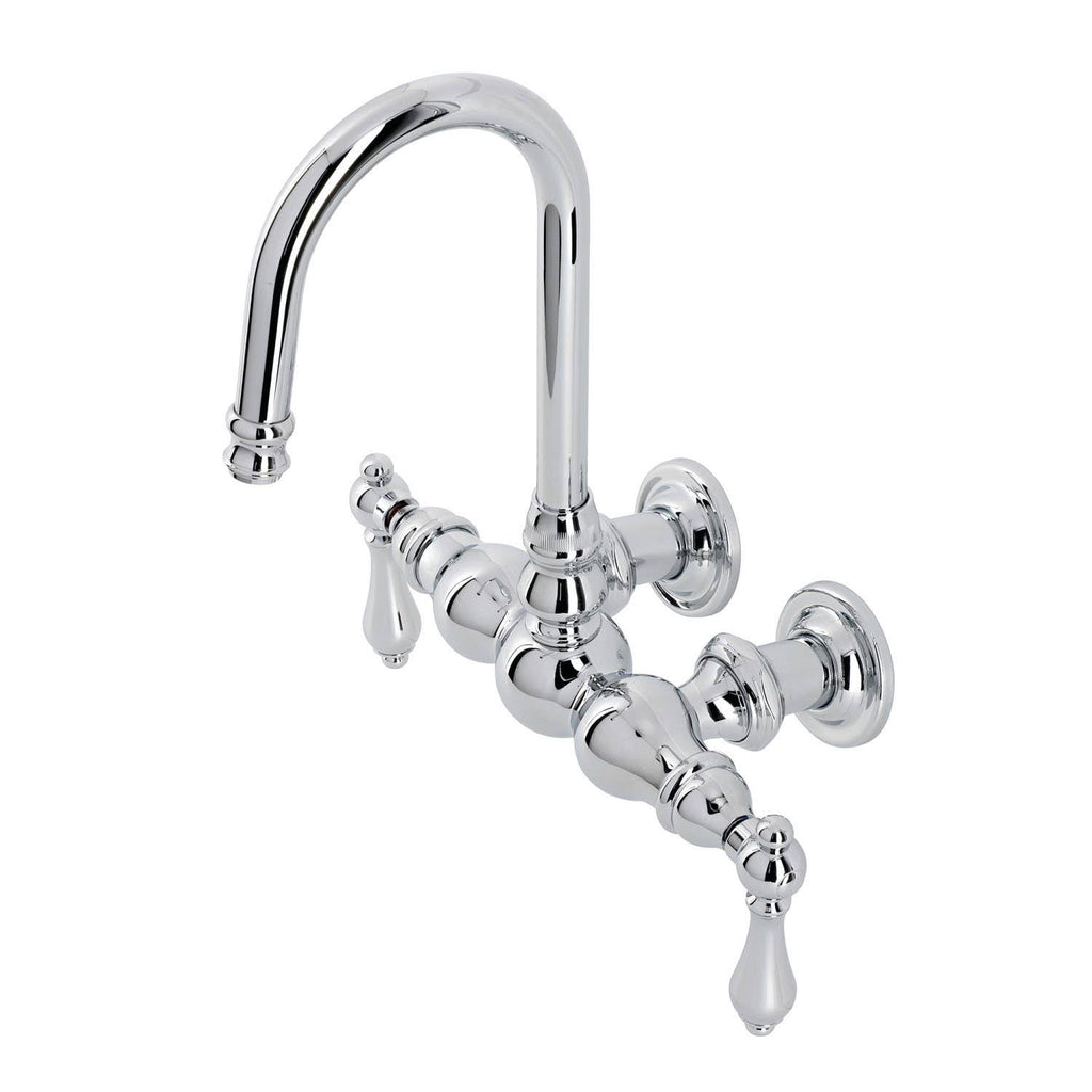 Wall Mount Clawfoot Tub Faucet Polished Chrome K209