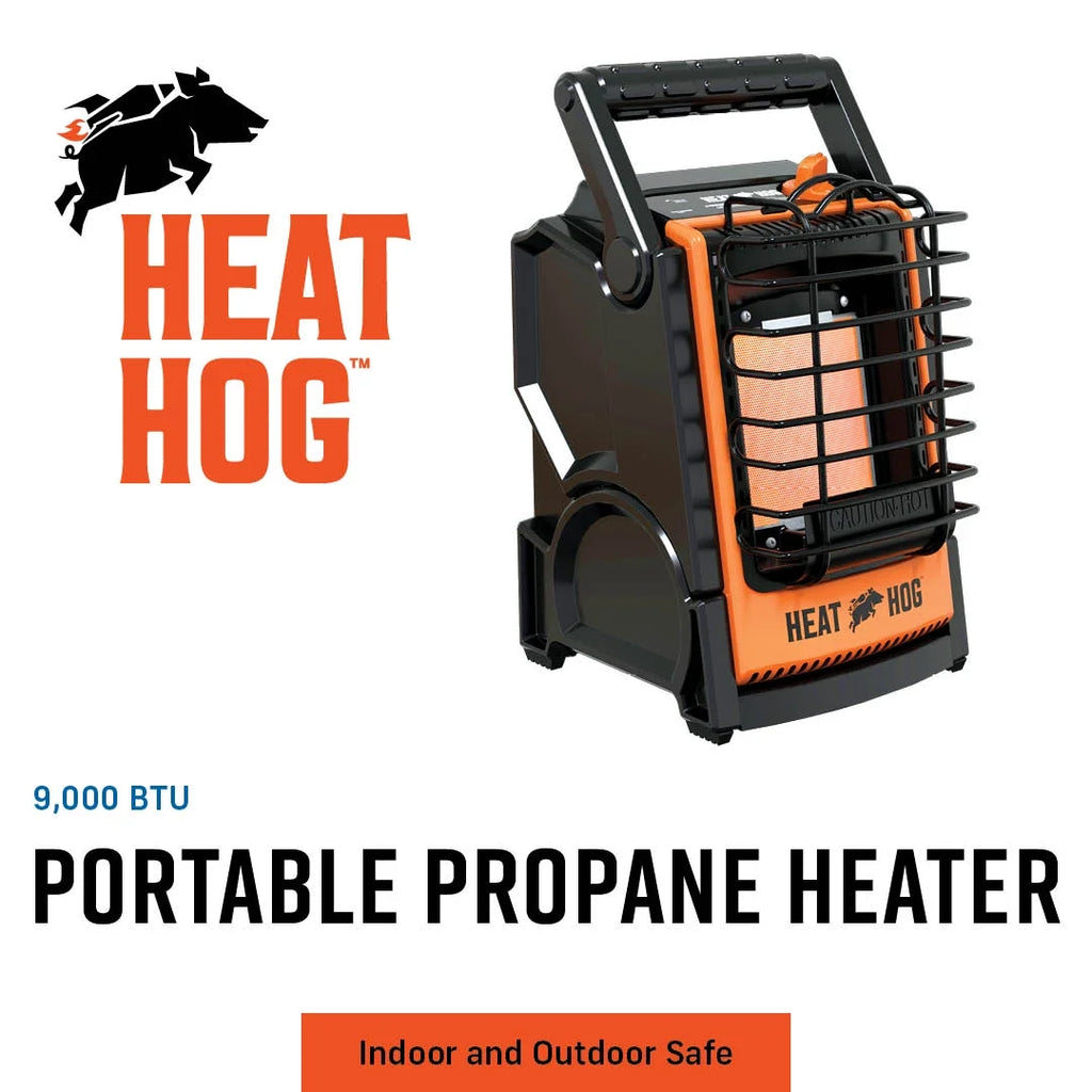 9,000 BTU Portable Propane Heater Q1633