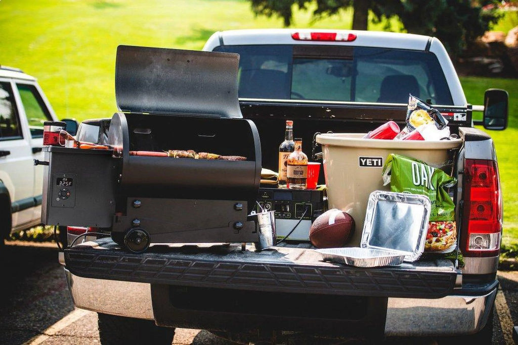 Black Wood Pellet Grill and Smoker S150988