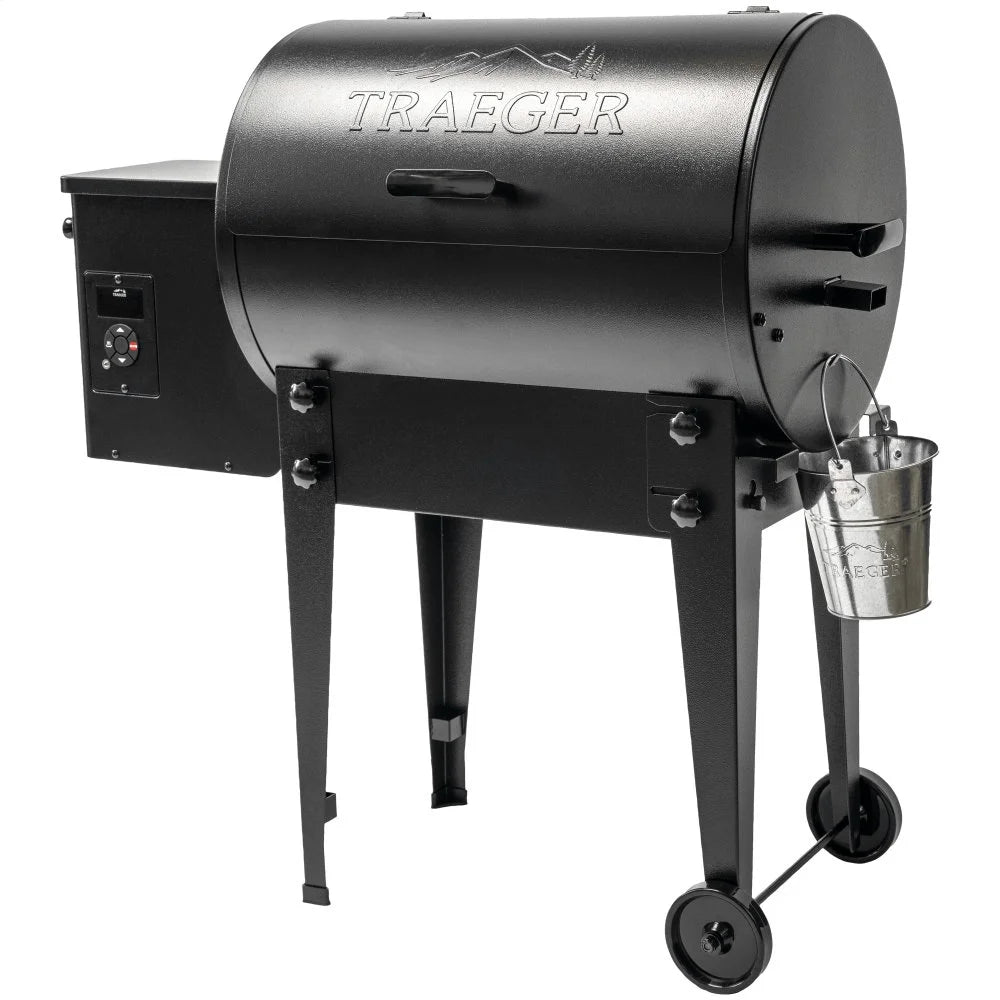 Black Wood Pellet Grill and Smoker S150988