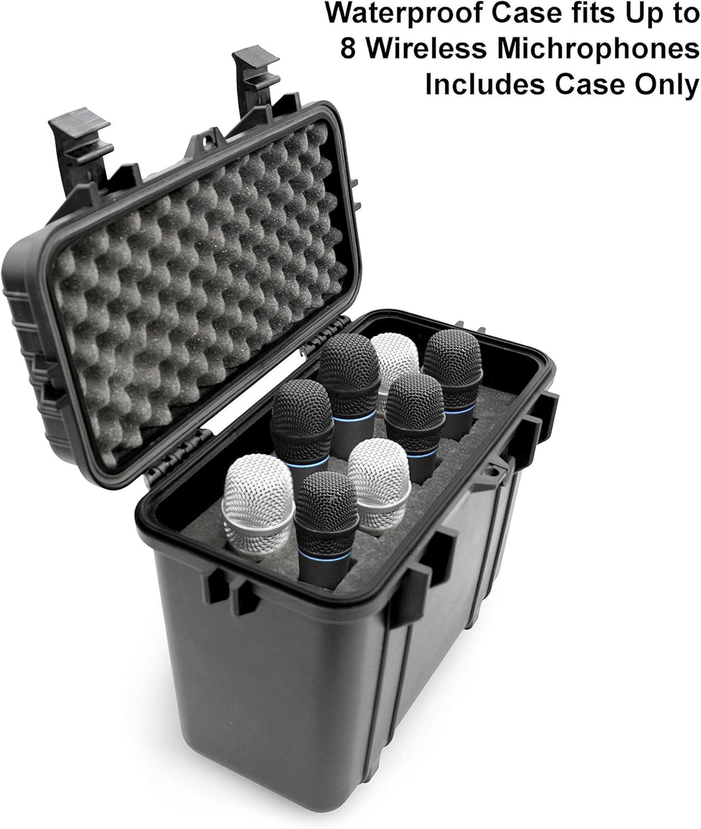 Microphone Hard Case for 8 Mics Z8236