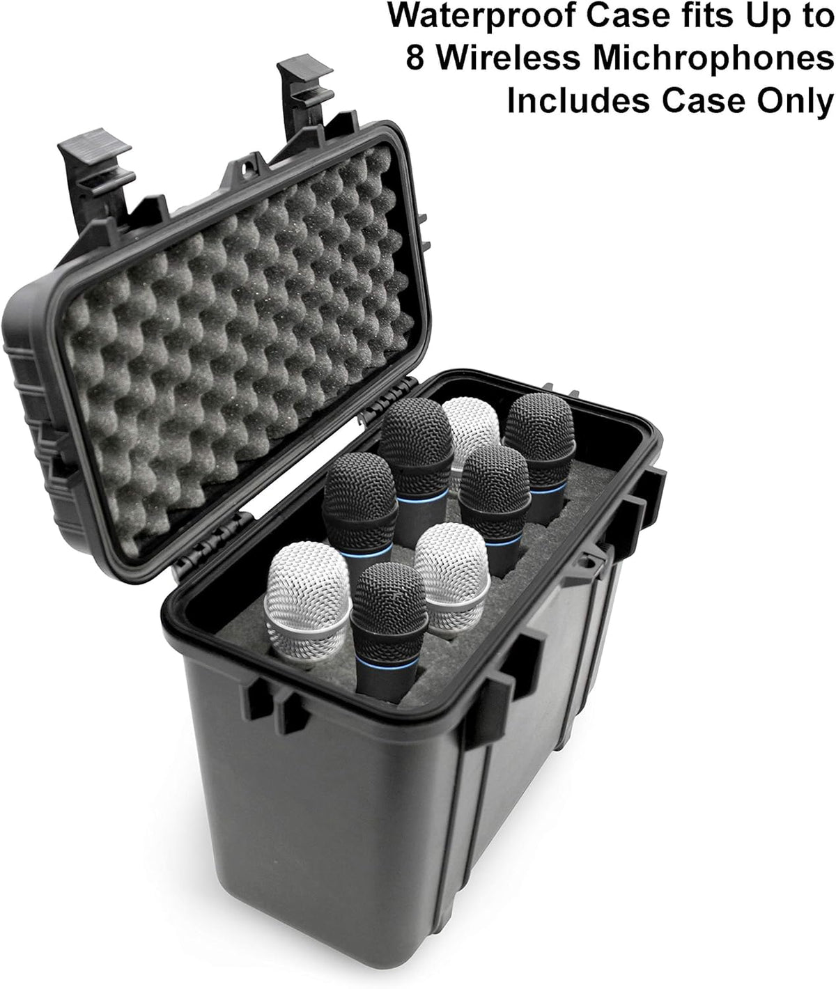 Microphone Hard Case for 8 Mics Z8236