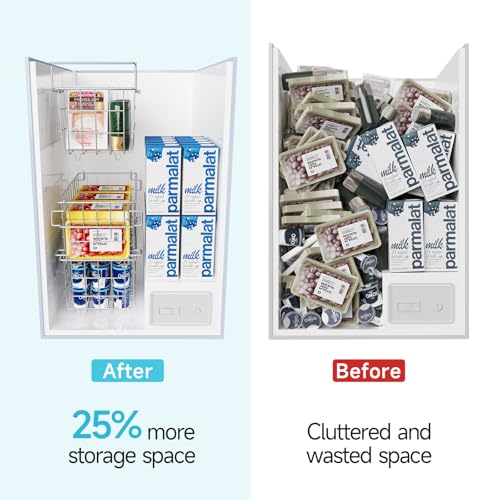 Stackable Freezer Organizer - Expandable Bin*1 + Stackable Bins*2 O497