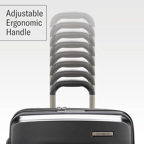 Silver 21-Inch Hardside Expandable Luggage with Spinner Wheels S199141