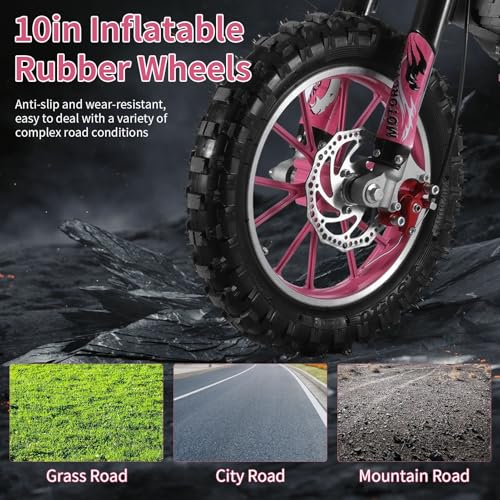 Pink 49cc Gas Mini Dirt Bike D31826