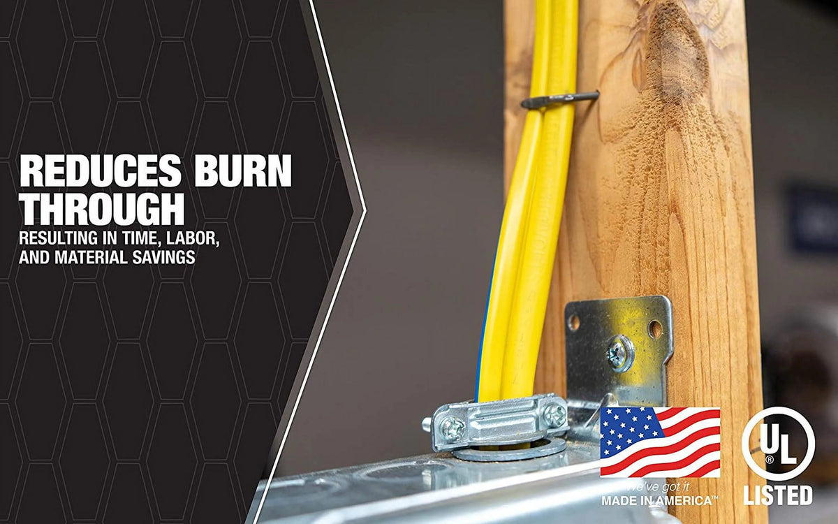 25' 12/2 with ground Yellow Electrical Wire W305350