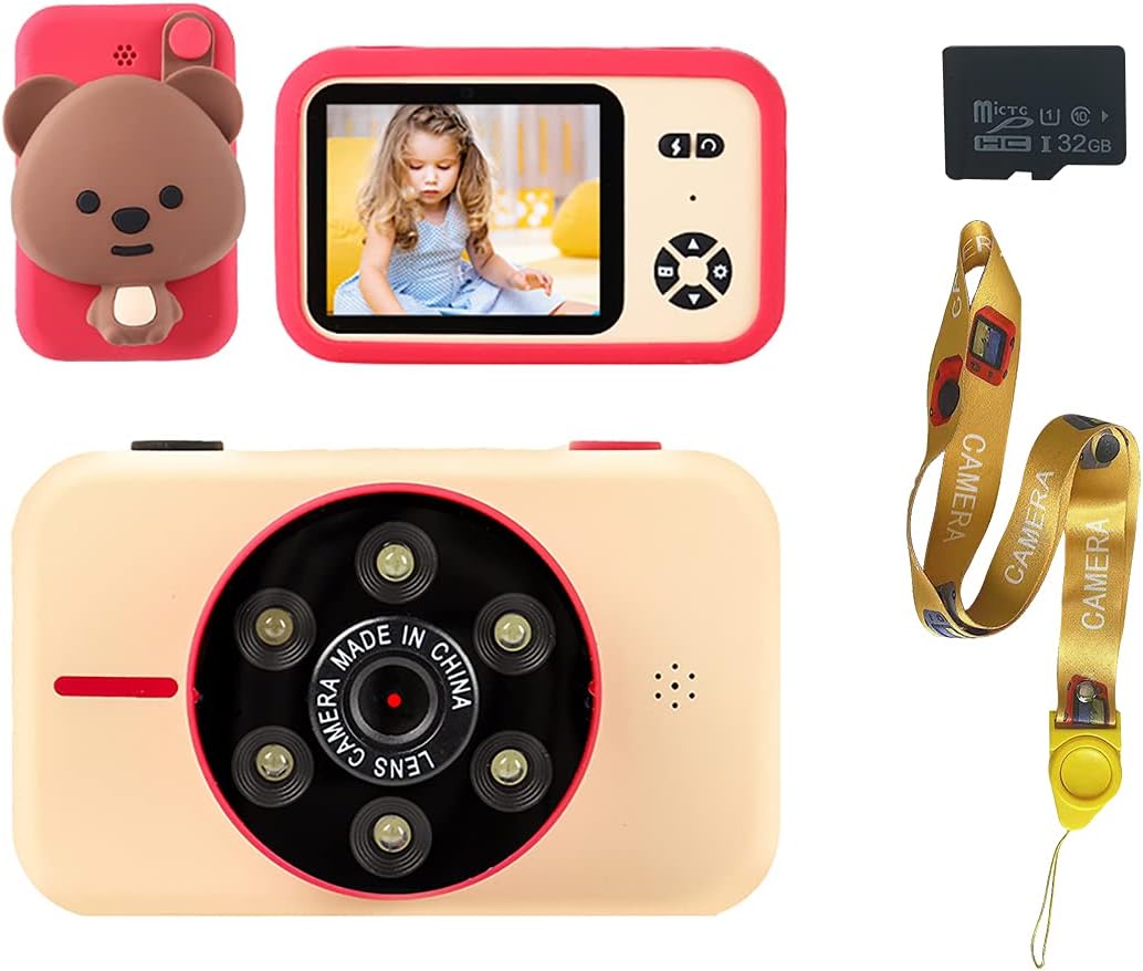Candy Pink Yellow Beige Camera Y165224