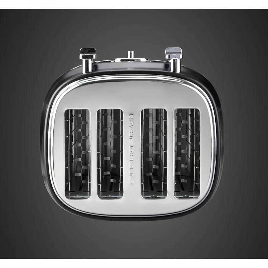 Black 4 Slice Toaster J582