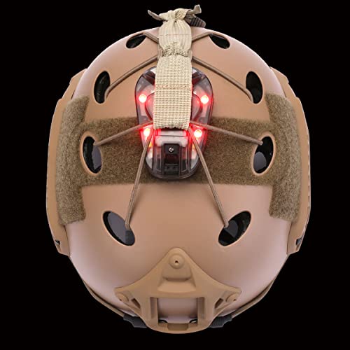 Tactical Helmet Light IR and Visible LED Helmet Strobe I14871