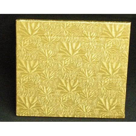 Square Gold Cake Board Pack of 6 M750678